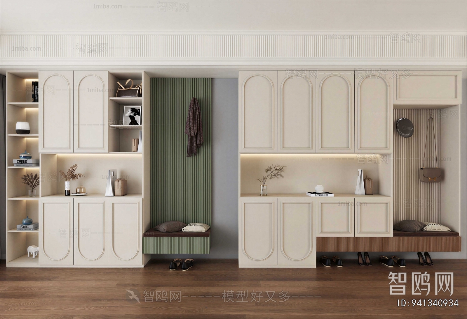 American Style Shoe Cabinet