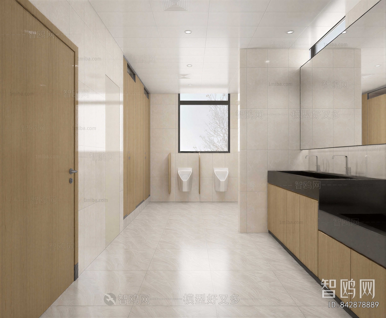 Modern Public Toilet