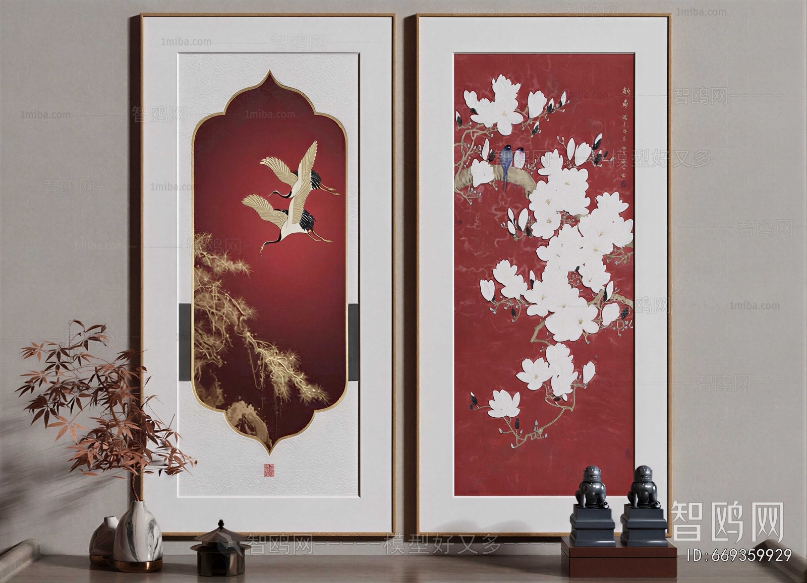 New Chinese Style Painting