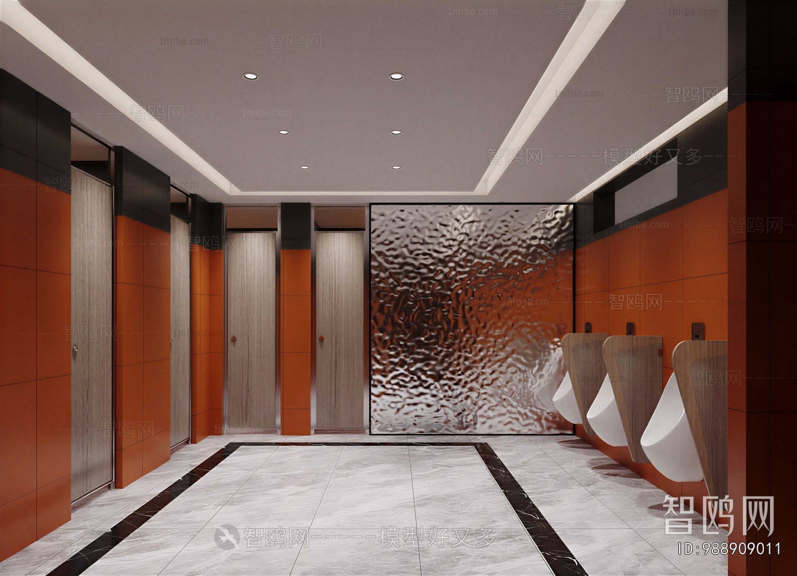 Modern Public Toilet