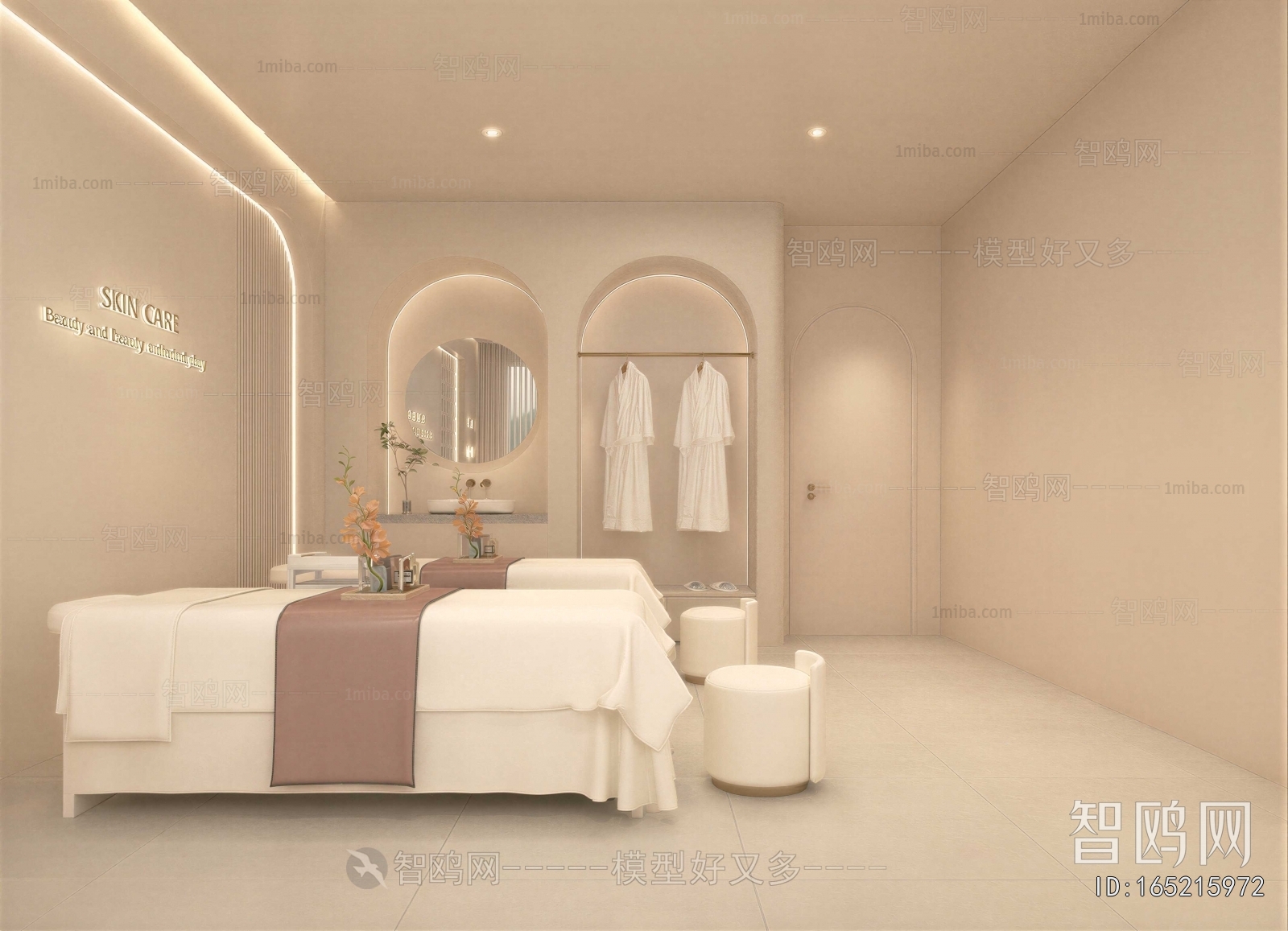 Wabi-sabi Style SPA Beauty