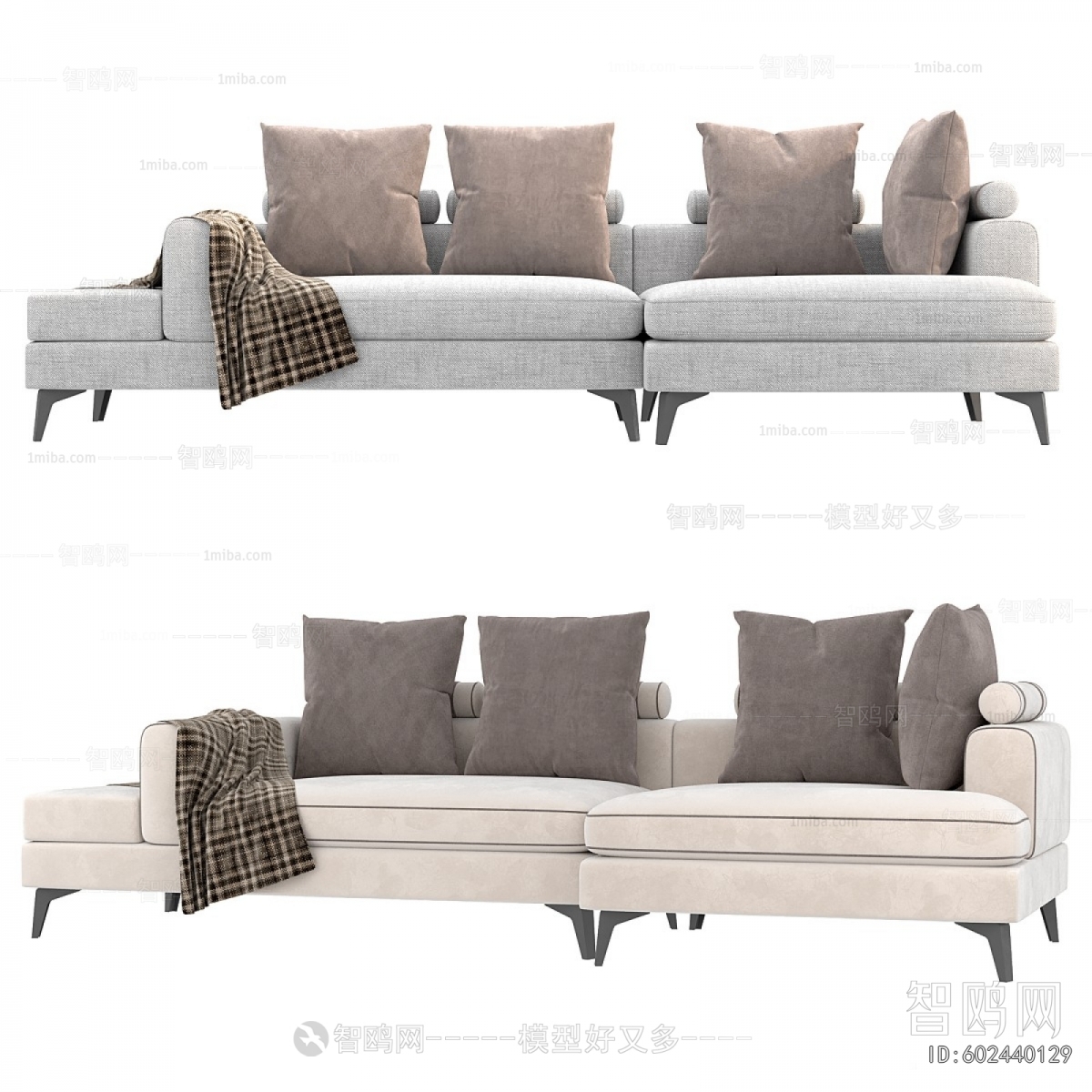 Modern Three-seat Sofa