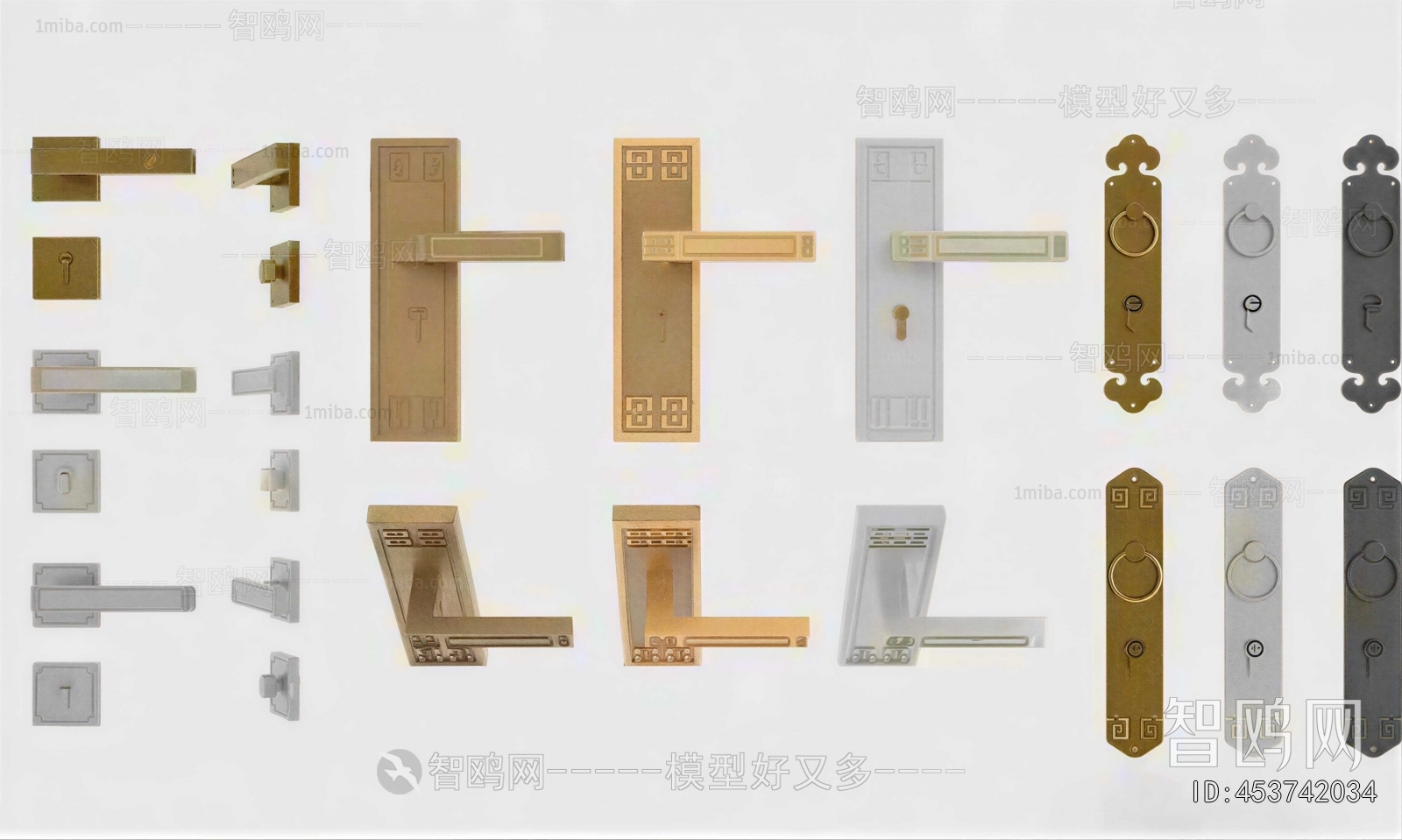 New Chinese Style Door Handle