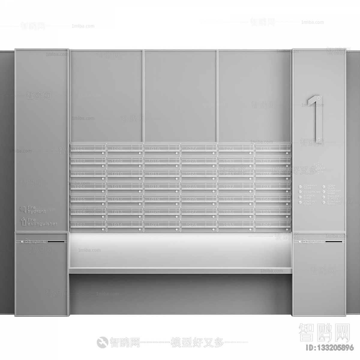Modern Public Cabinet/lock Cabinet