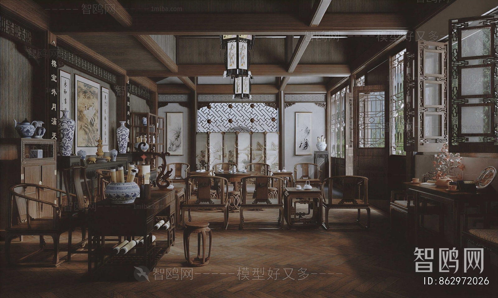 Chinese Style A Living Room