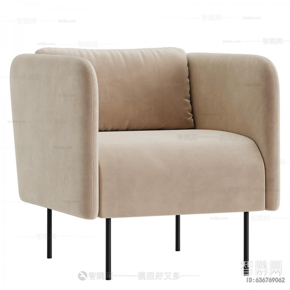 Modern Single Sofa