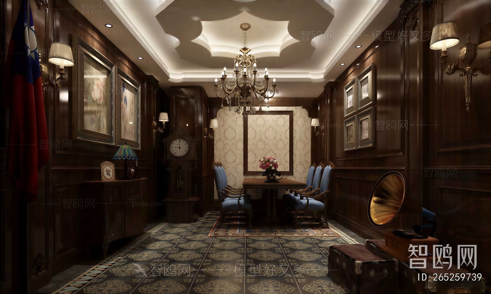 European Style Dining Room