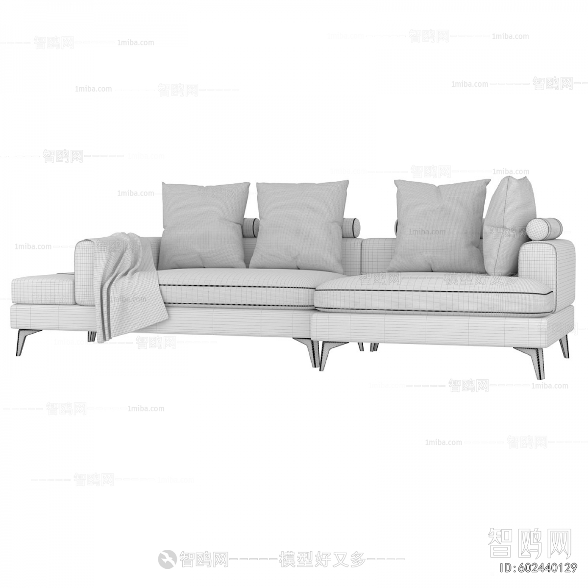 Modern Three-seat Sofa