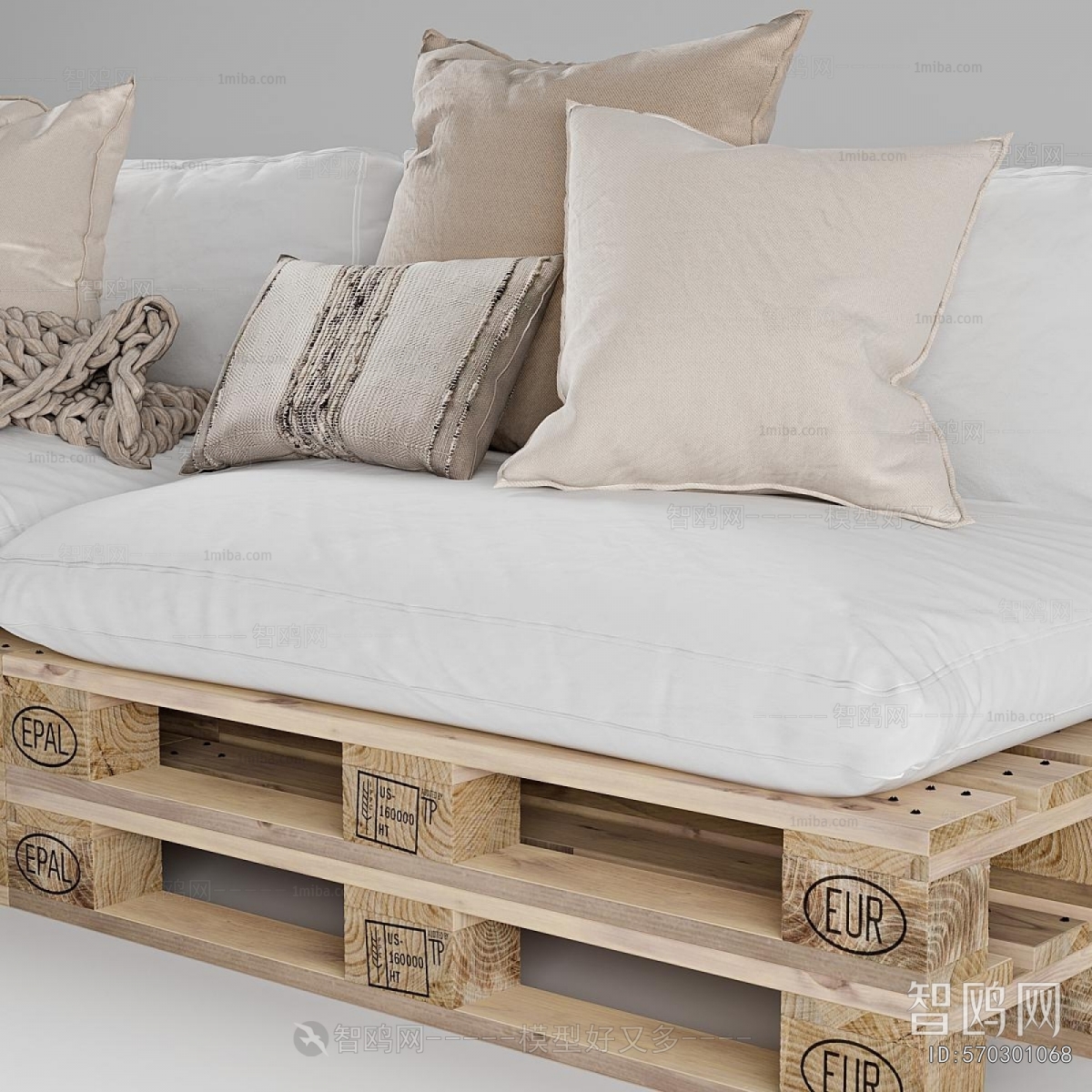 Modern Three-seat Sofa