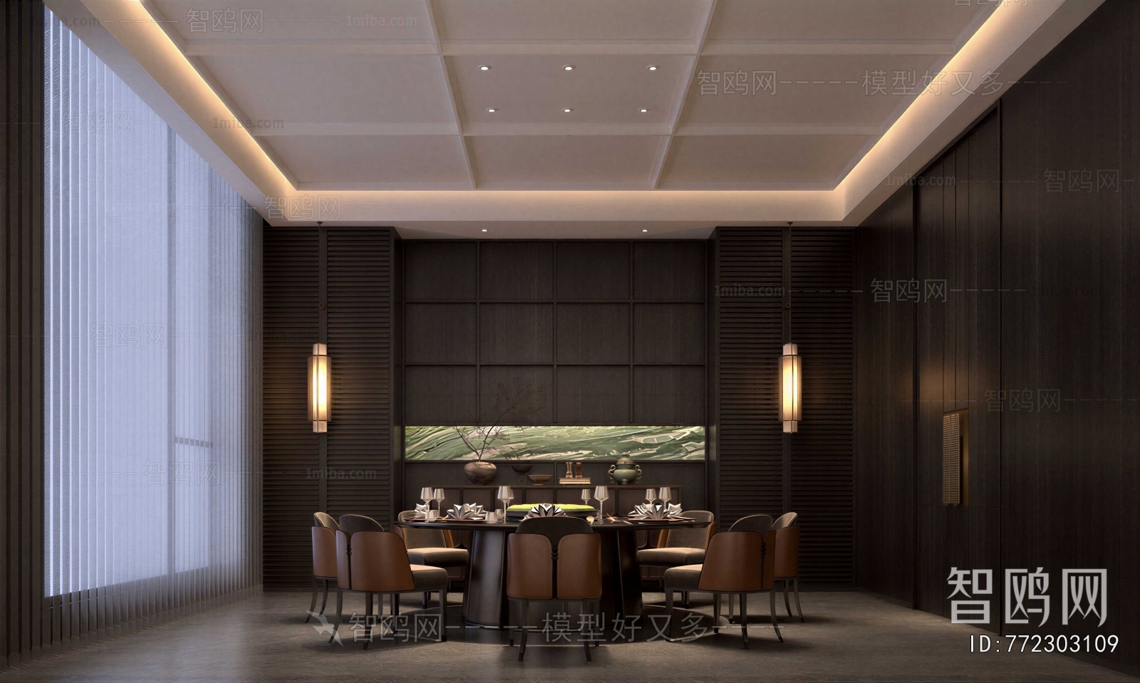 New Chinese Style Restaurant Box