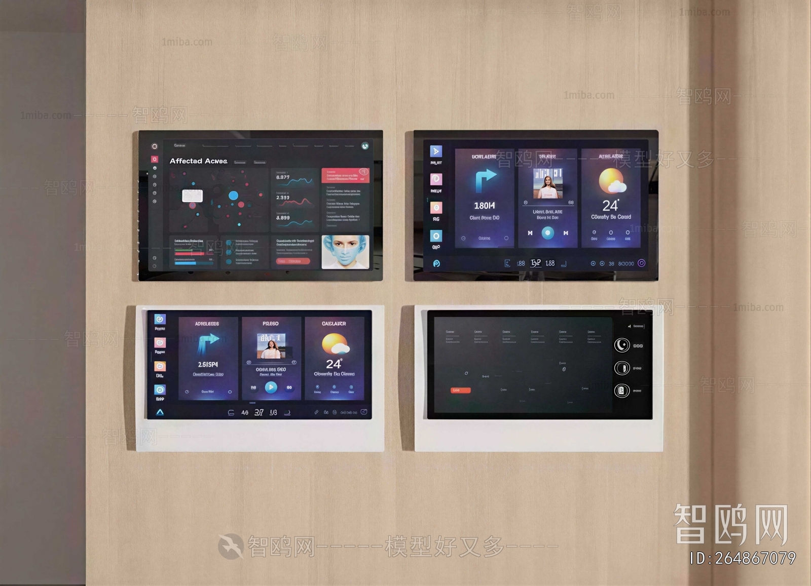 Modern Switch Socket Panel