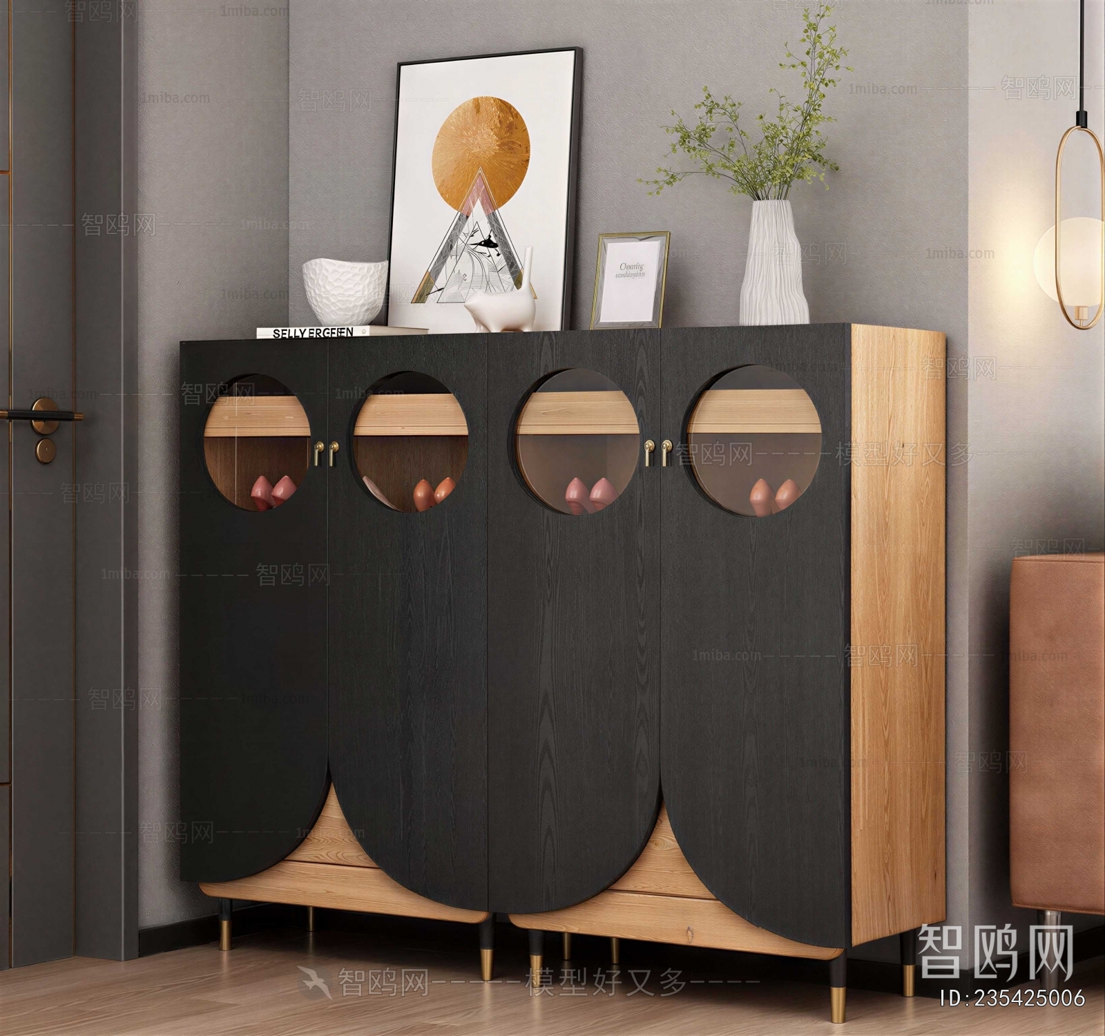 Modern Shoe Cabinet