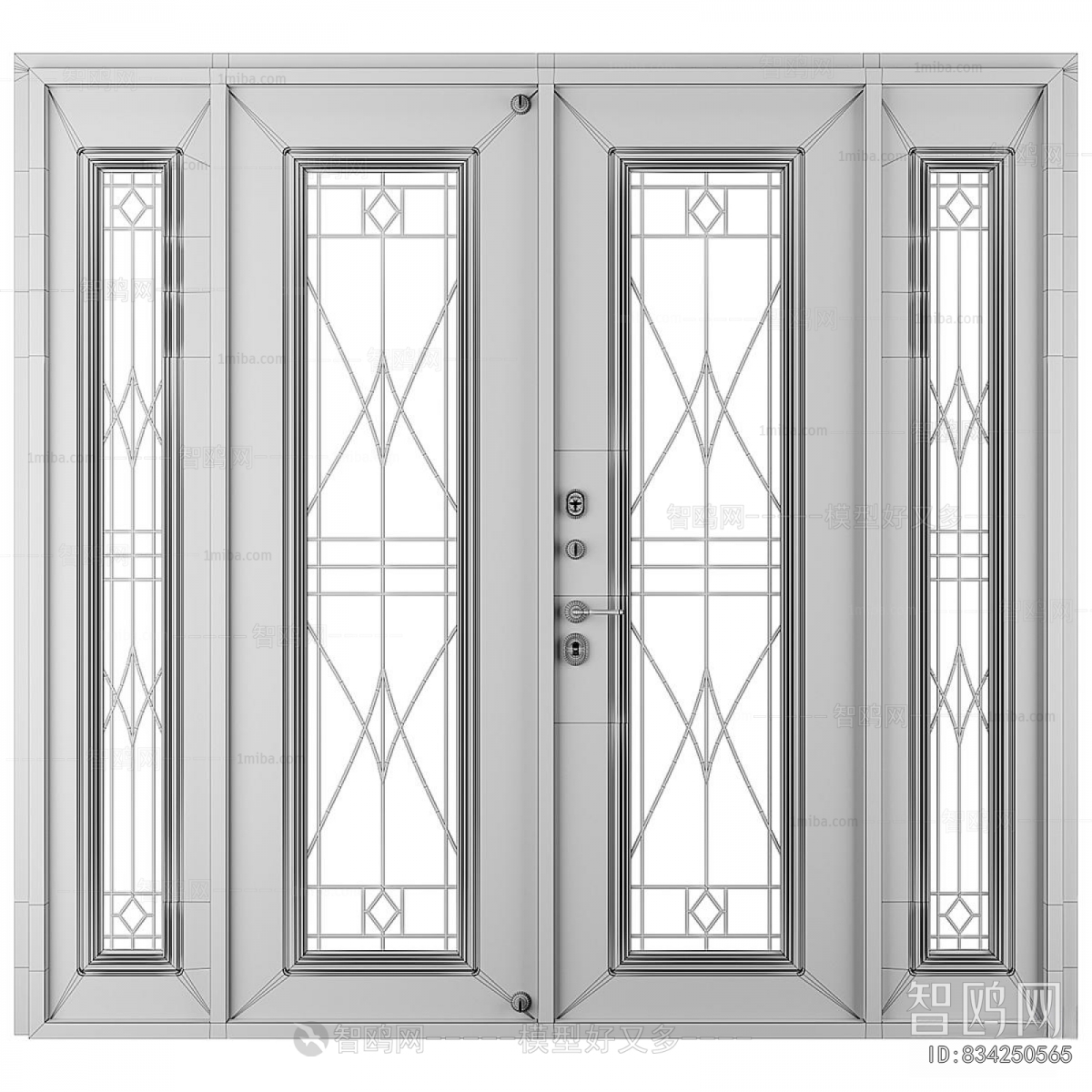 Modern Double Door