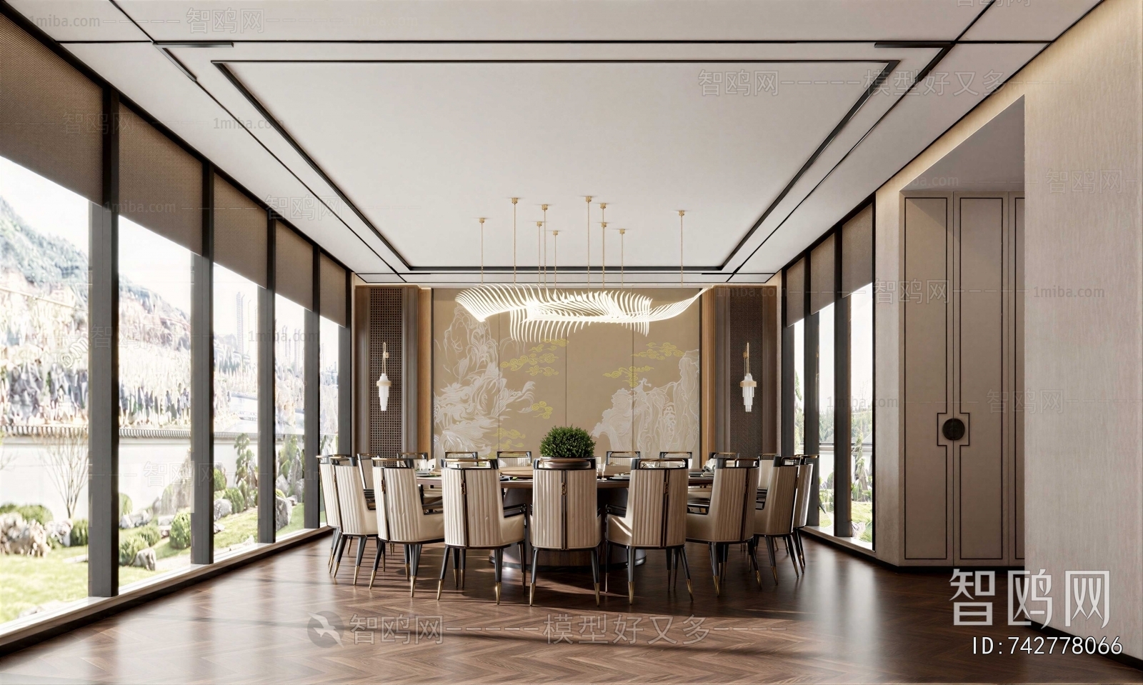 New Chinese Style Restaurant Box