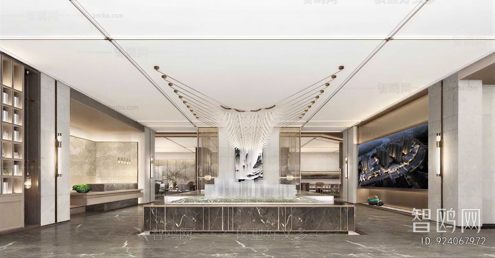 Modern Sand Table Area