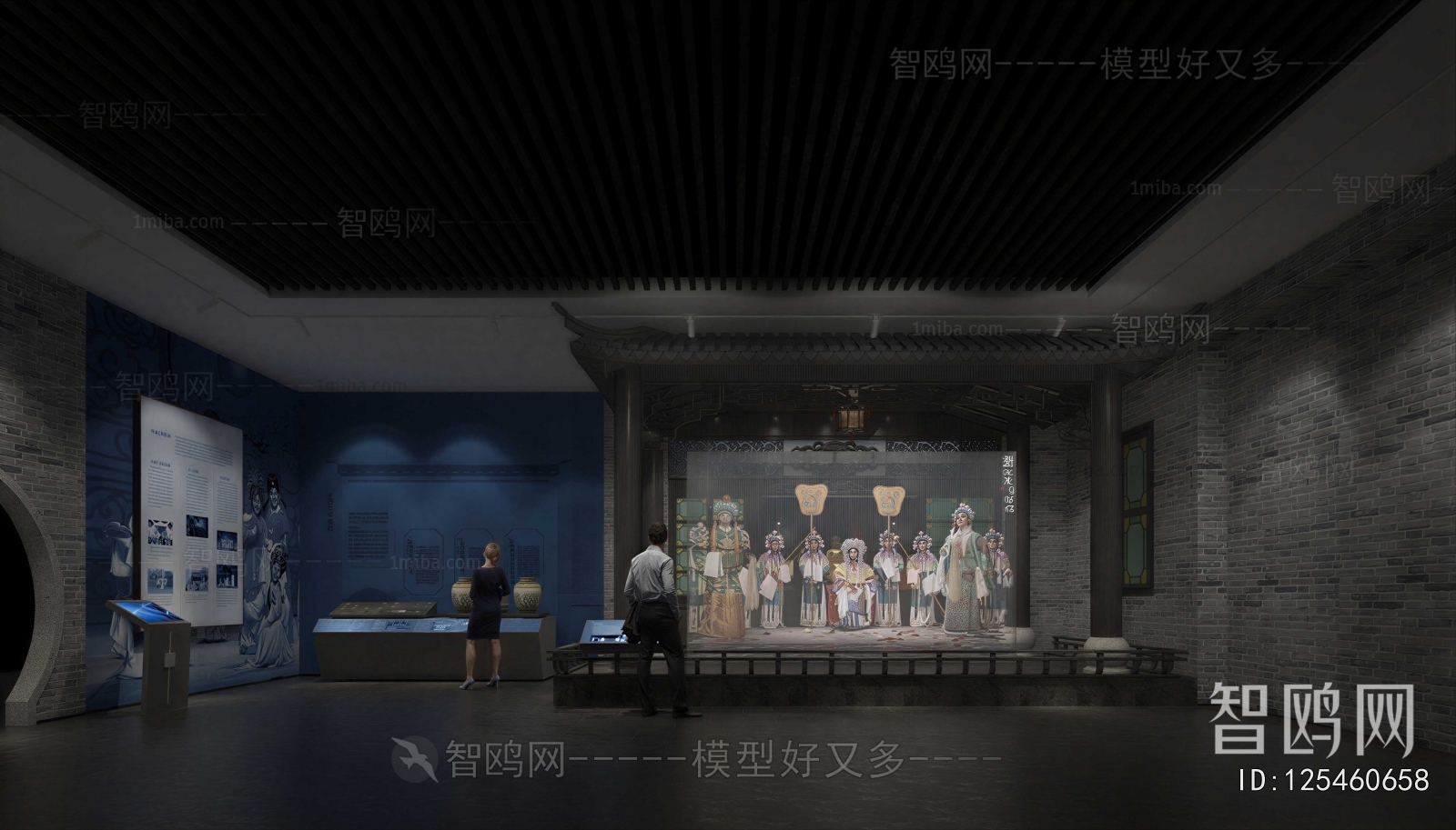 Chinese Style Exhibition Hall