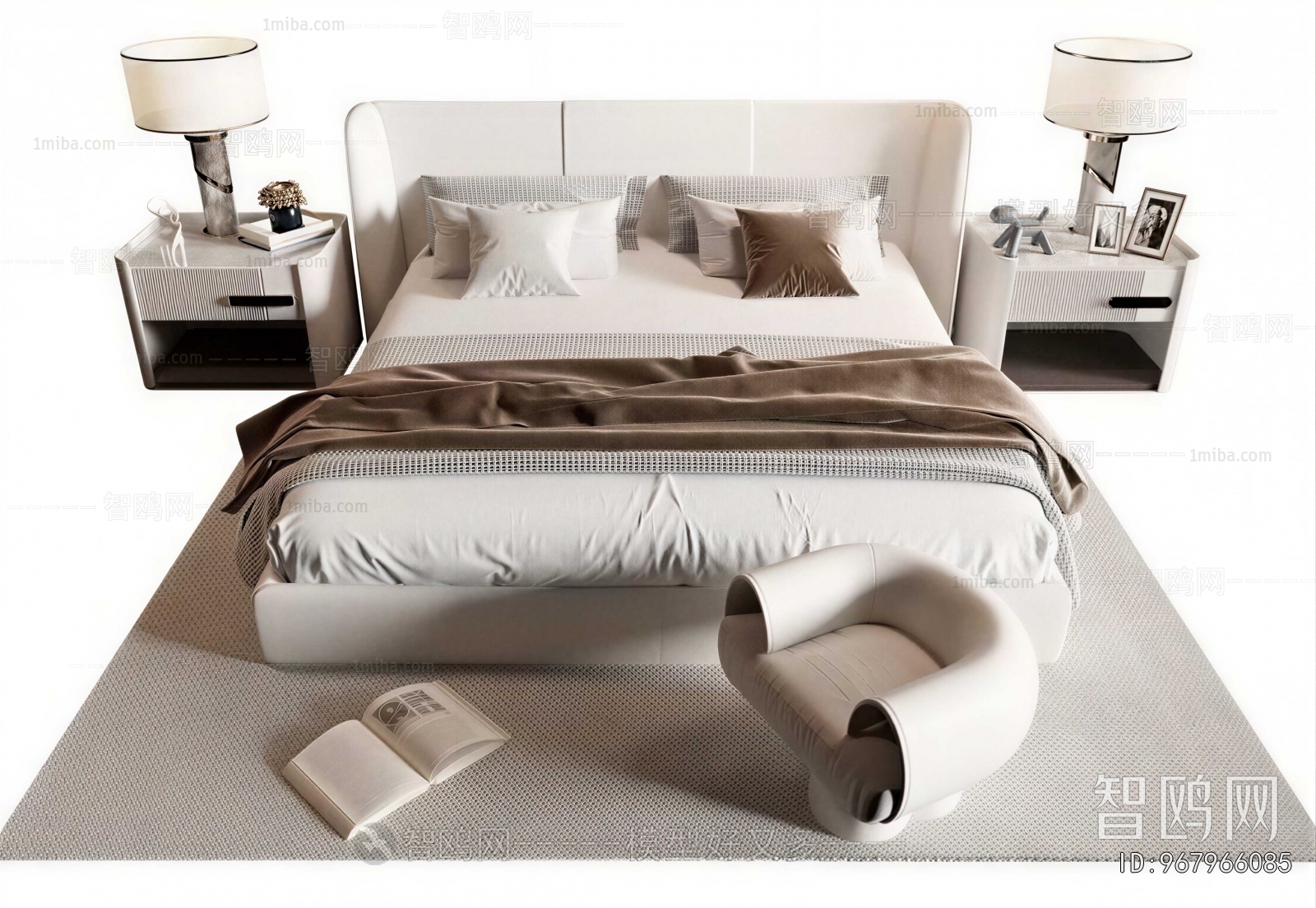 Modern Double Bed