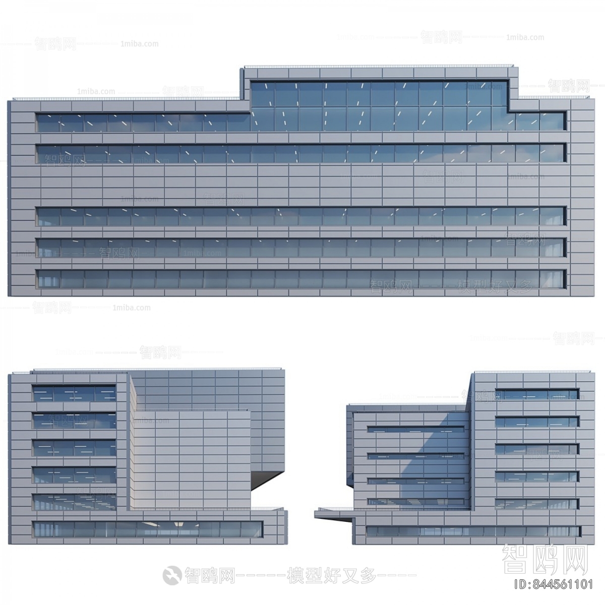 Modern Appearance Of Commercial Building