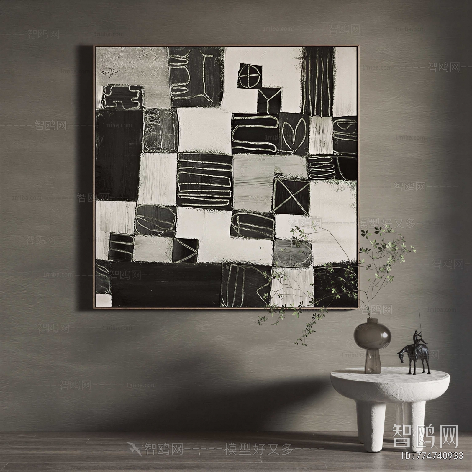 Wabi-sabi Style Painting