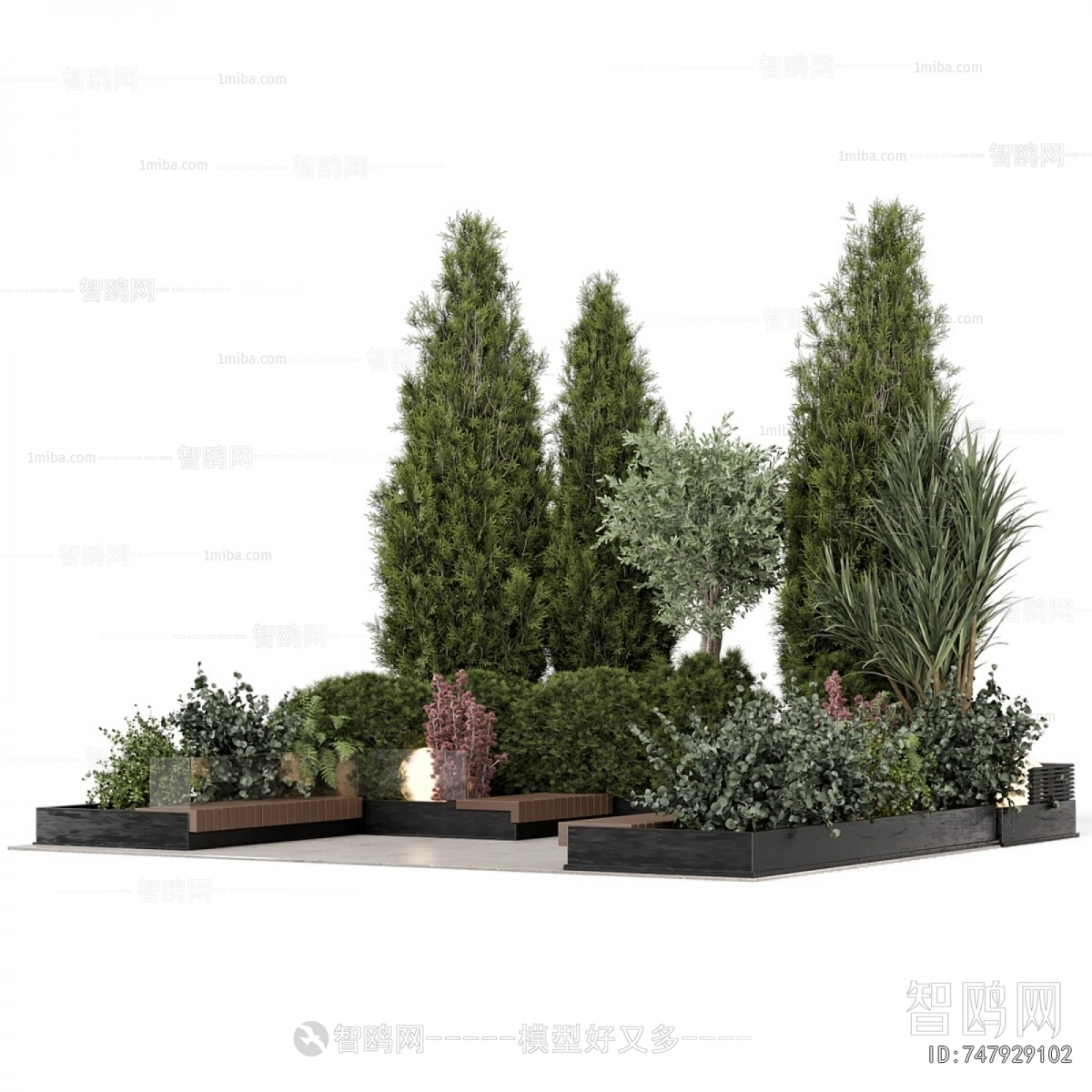 Modern Flower Bed, Flower Bowl, Flower Box