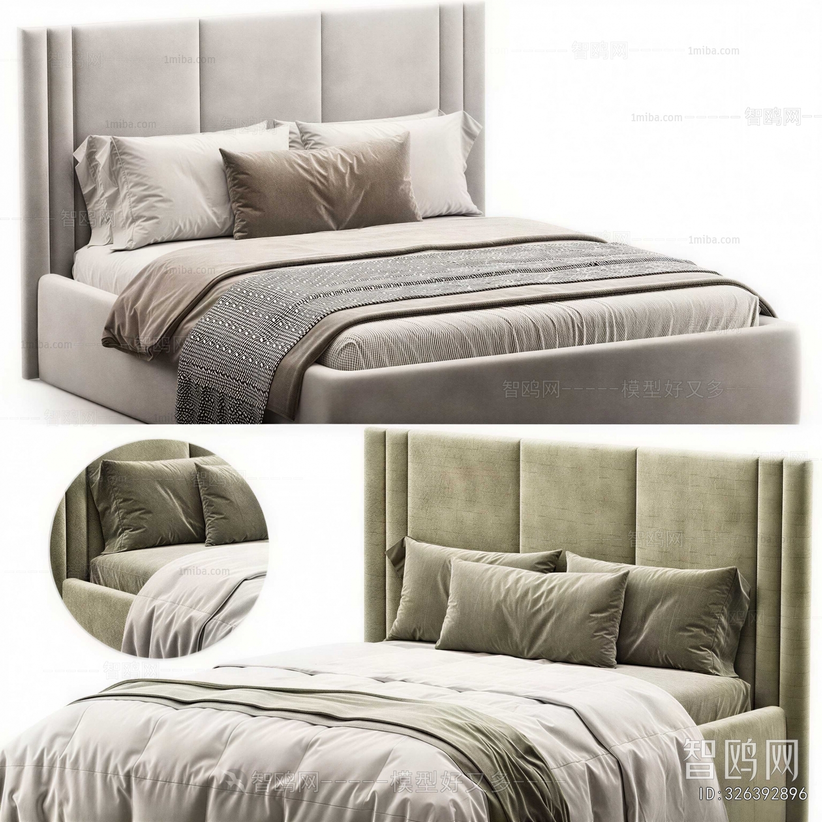 Modern Double Bed