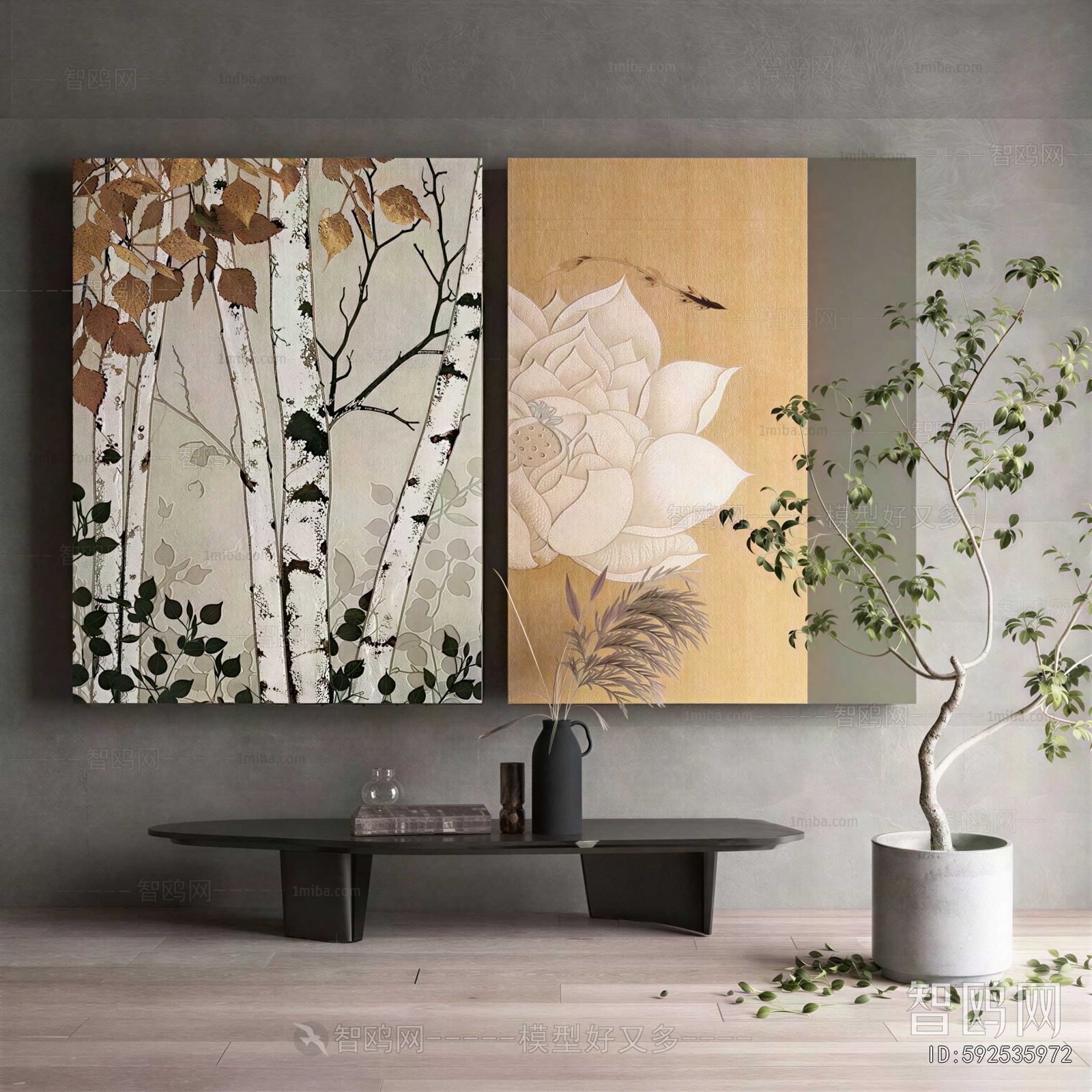 New Chinese Style Painting