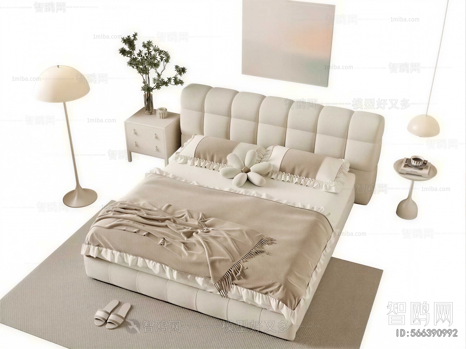 Modern Double Bed