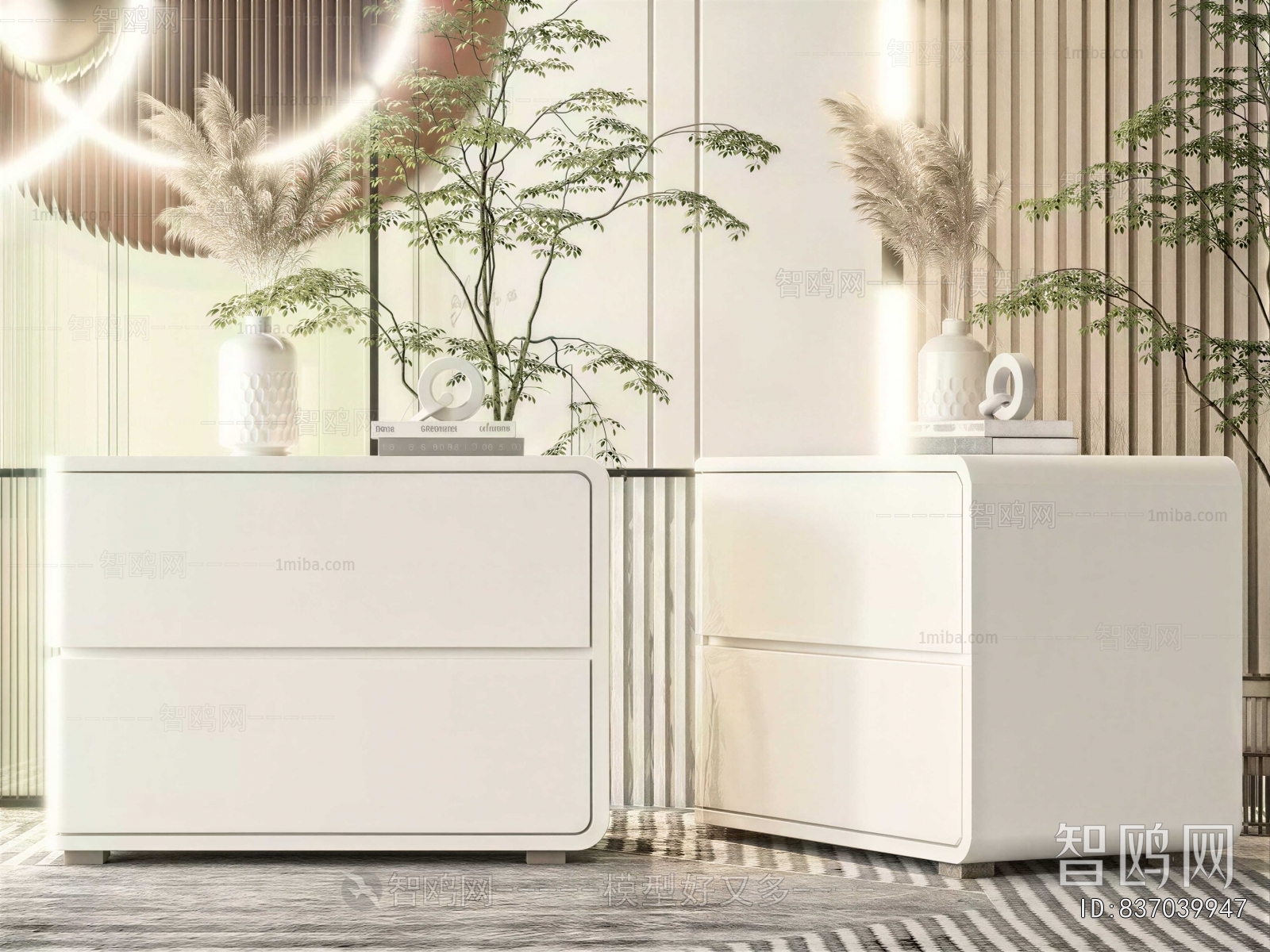 Modern Bedside Cupboard