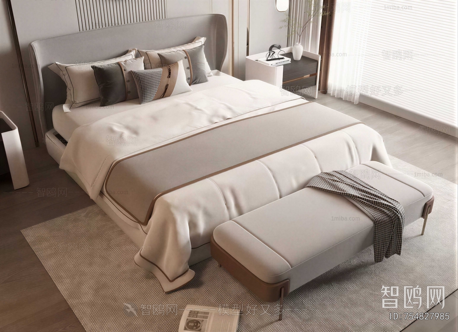 Modern Double Bed