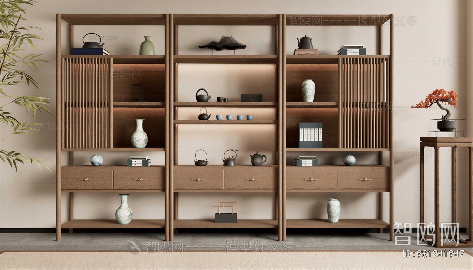 New Chinese Style Antique Rack