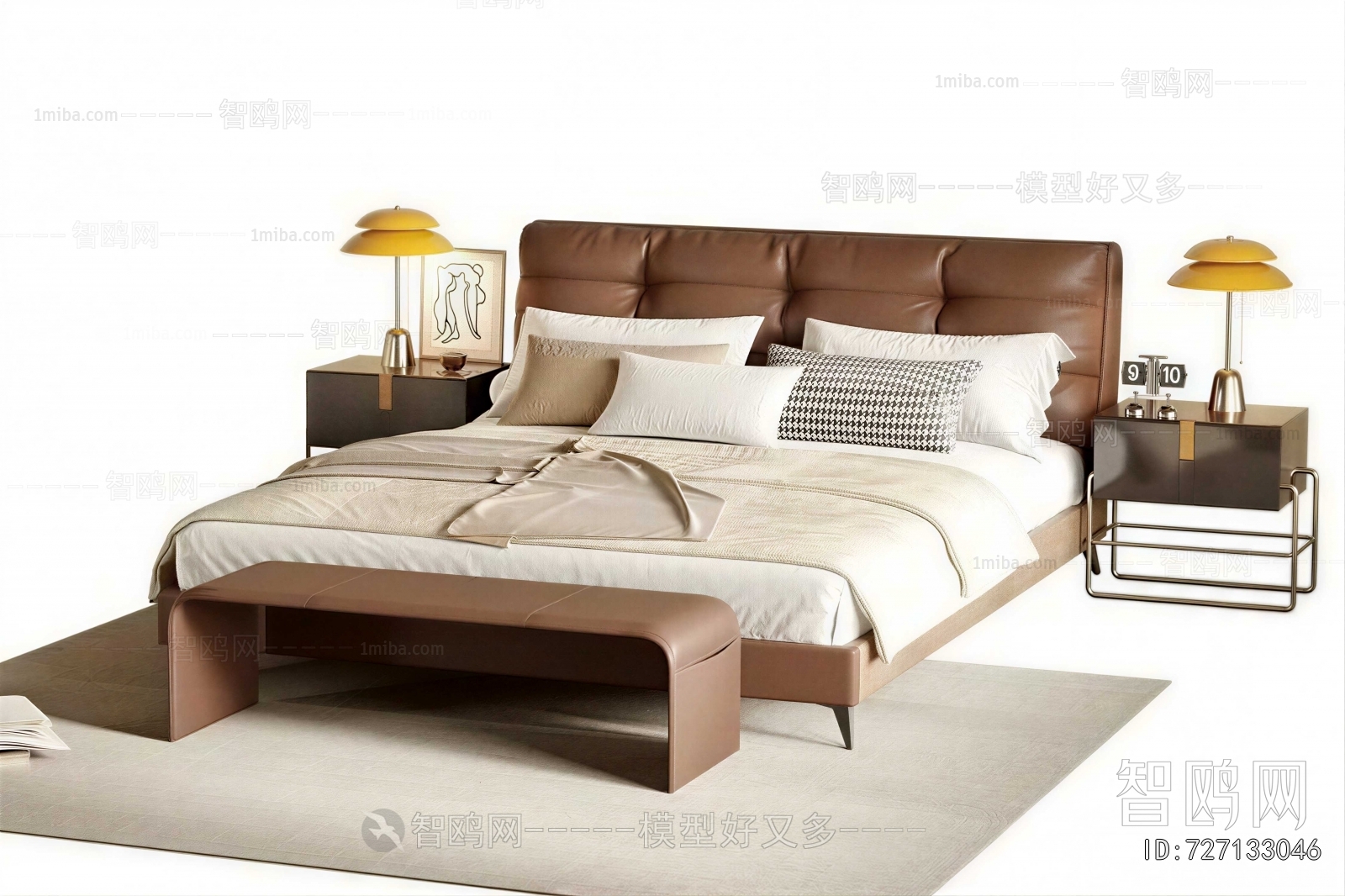 Modern Double Bed