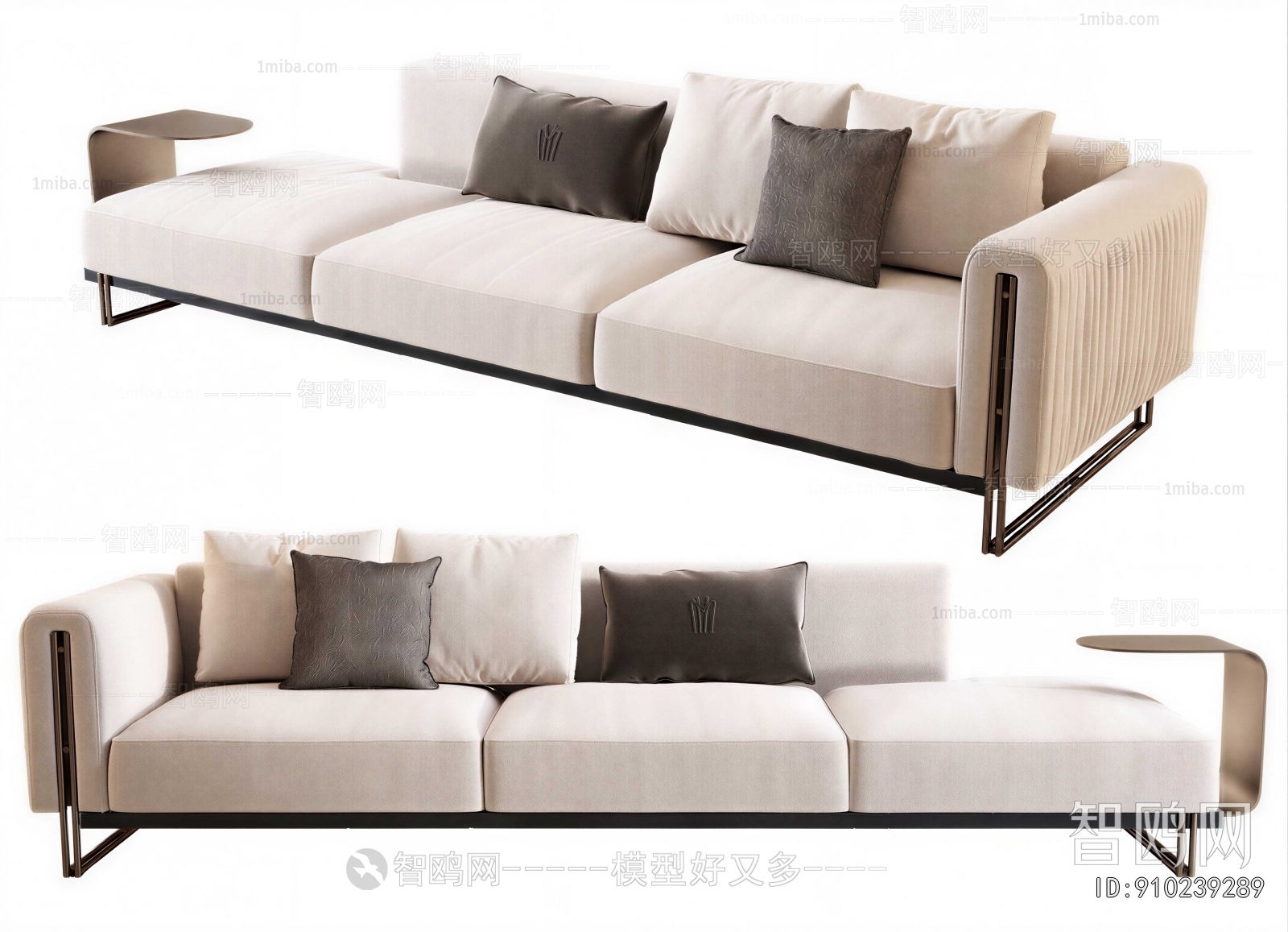 Modern Three-seat Sofa