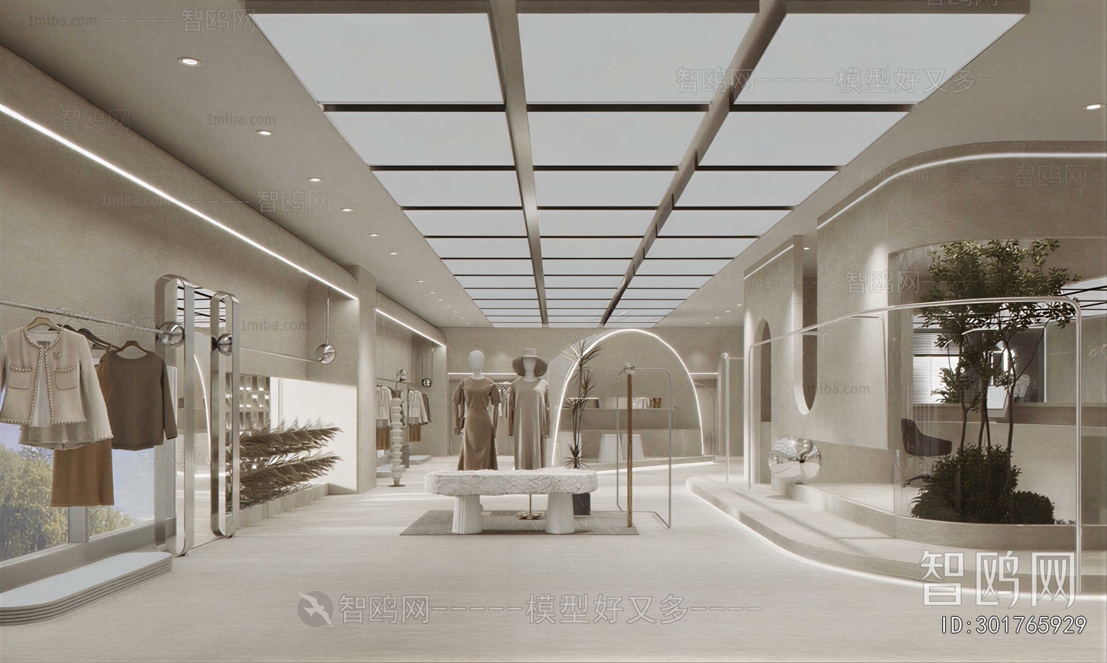 Wabi-sabi Style Clothing Store