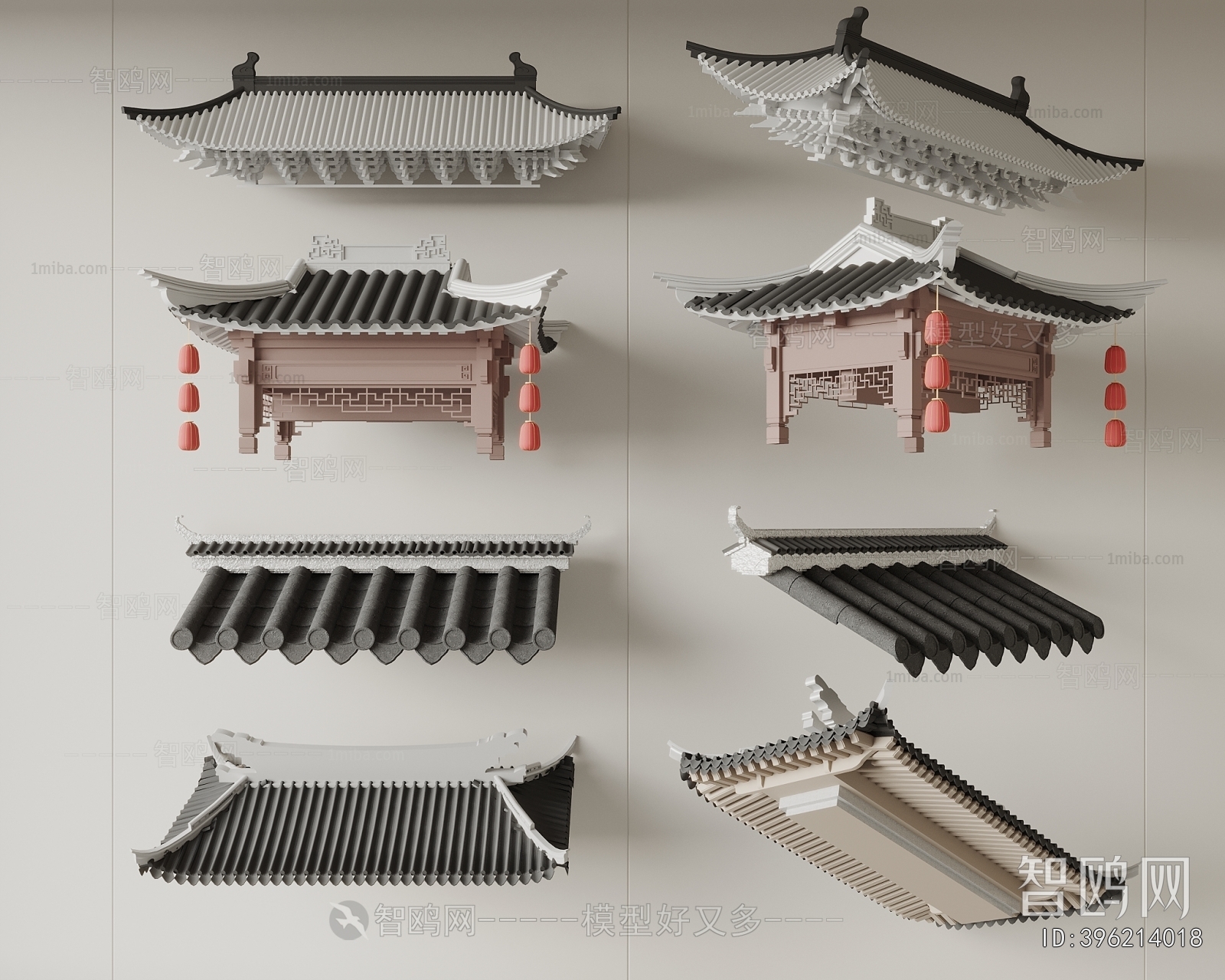 Chinese Style Building Component