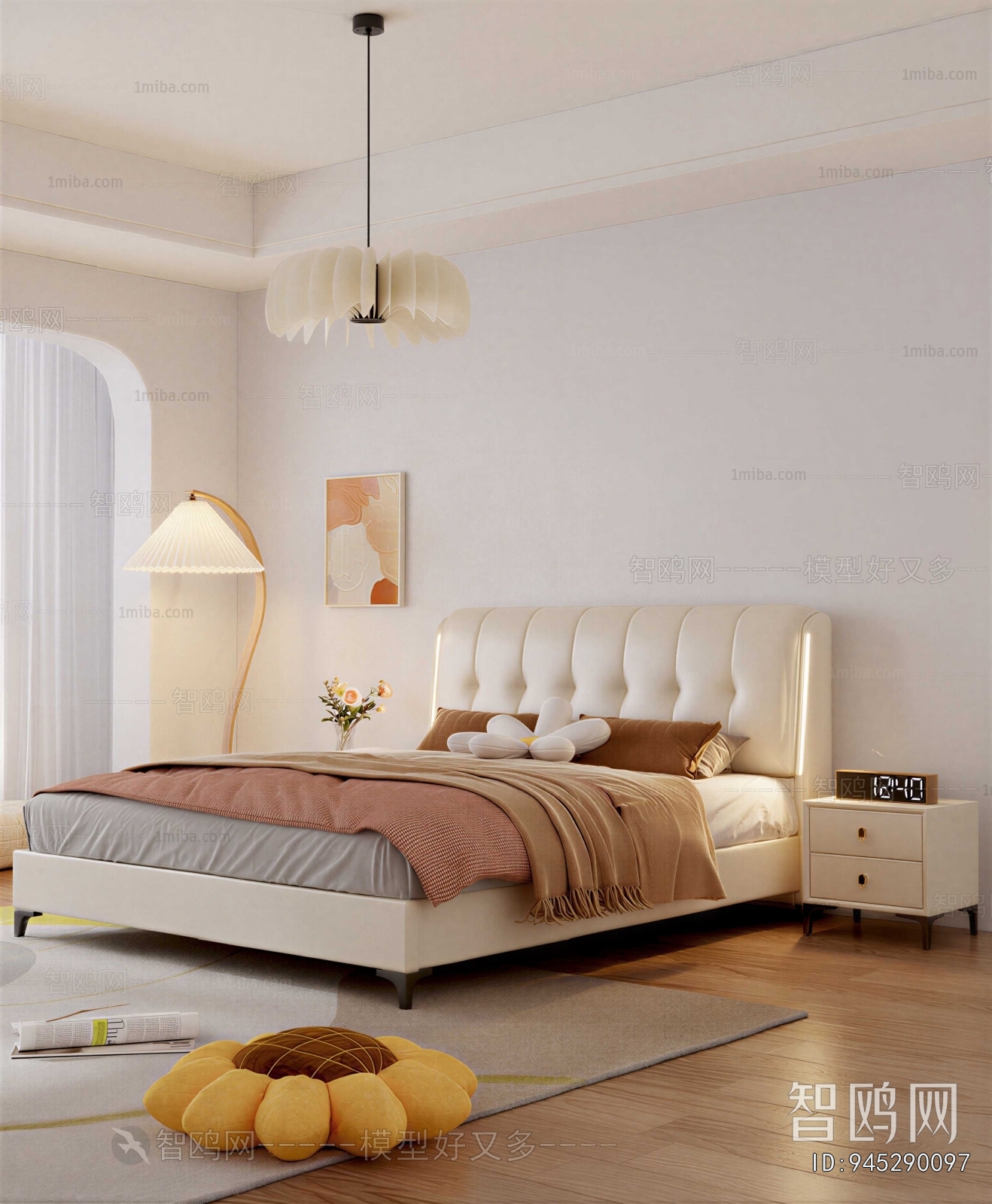 Modern Double Bed