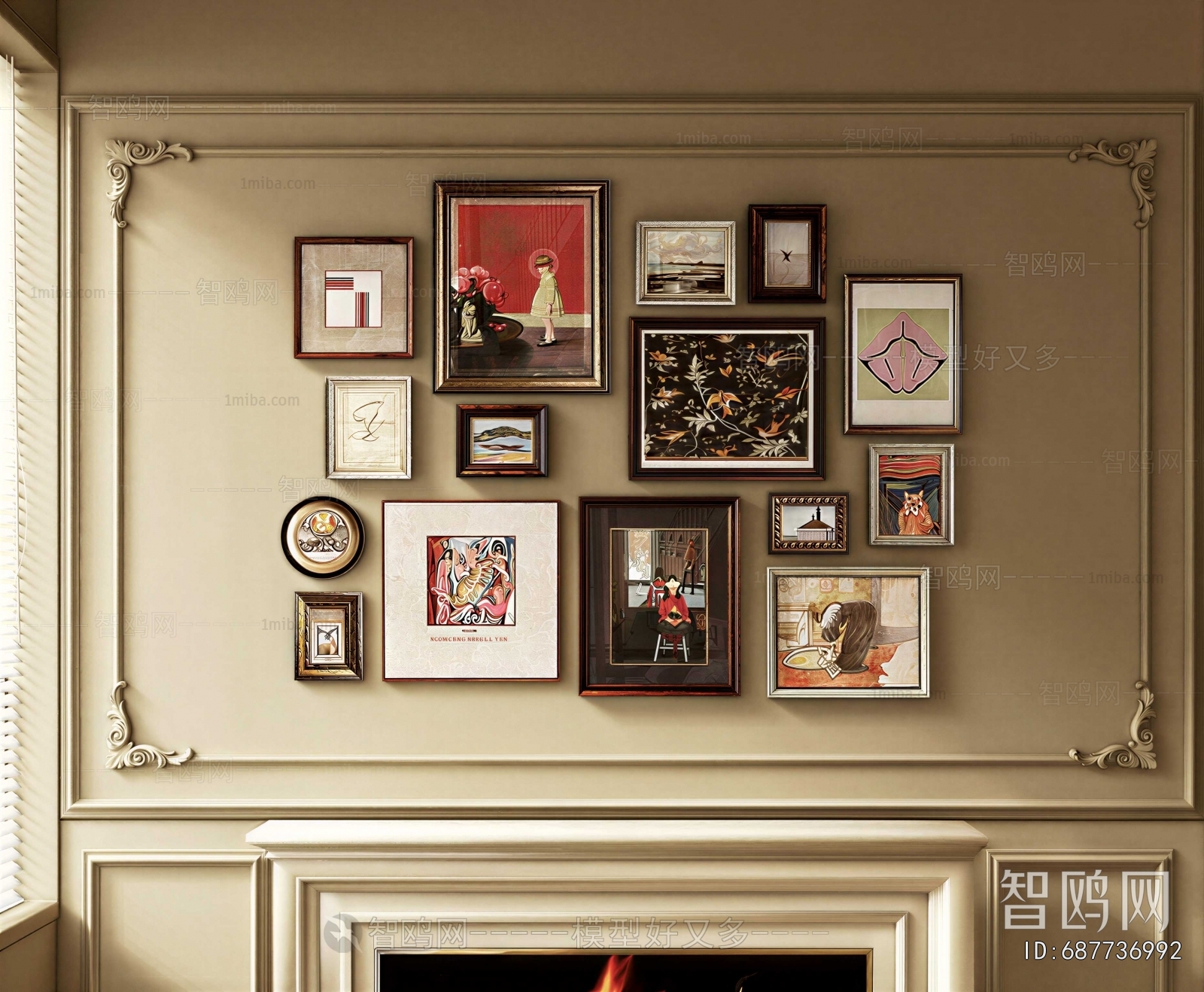 French Style Picture Frame