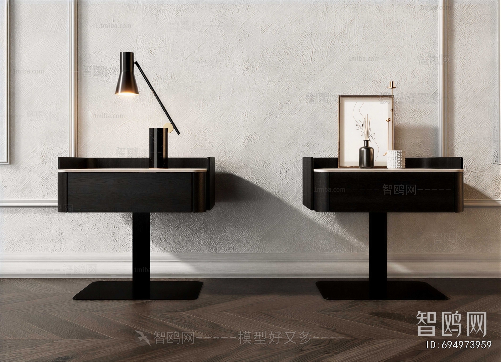 Modern Bedside Cupboard