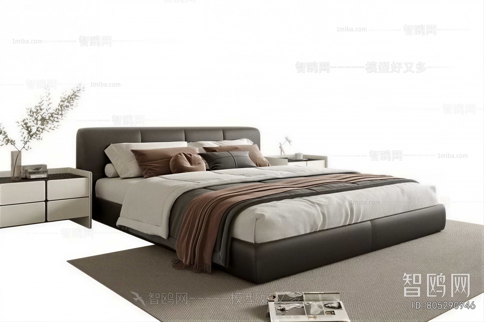 Modern Double Bed