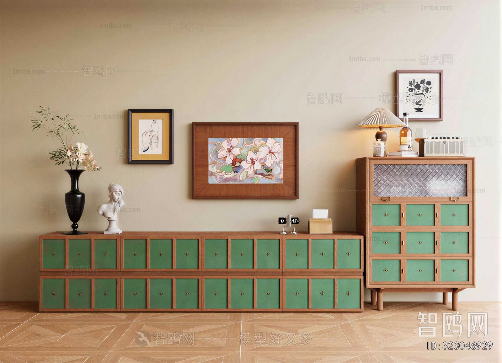 French Style TV Cabinet