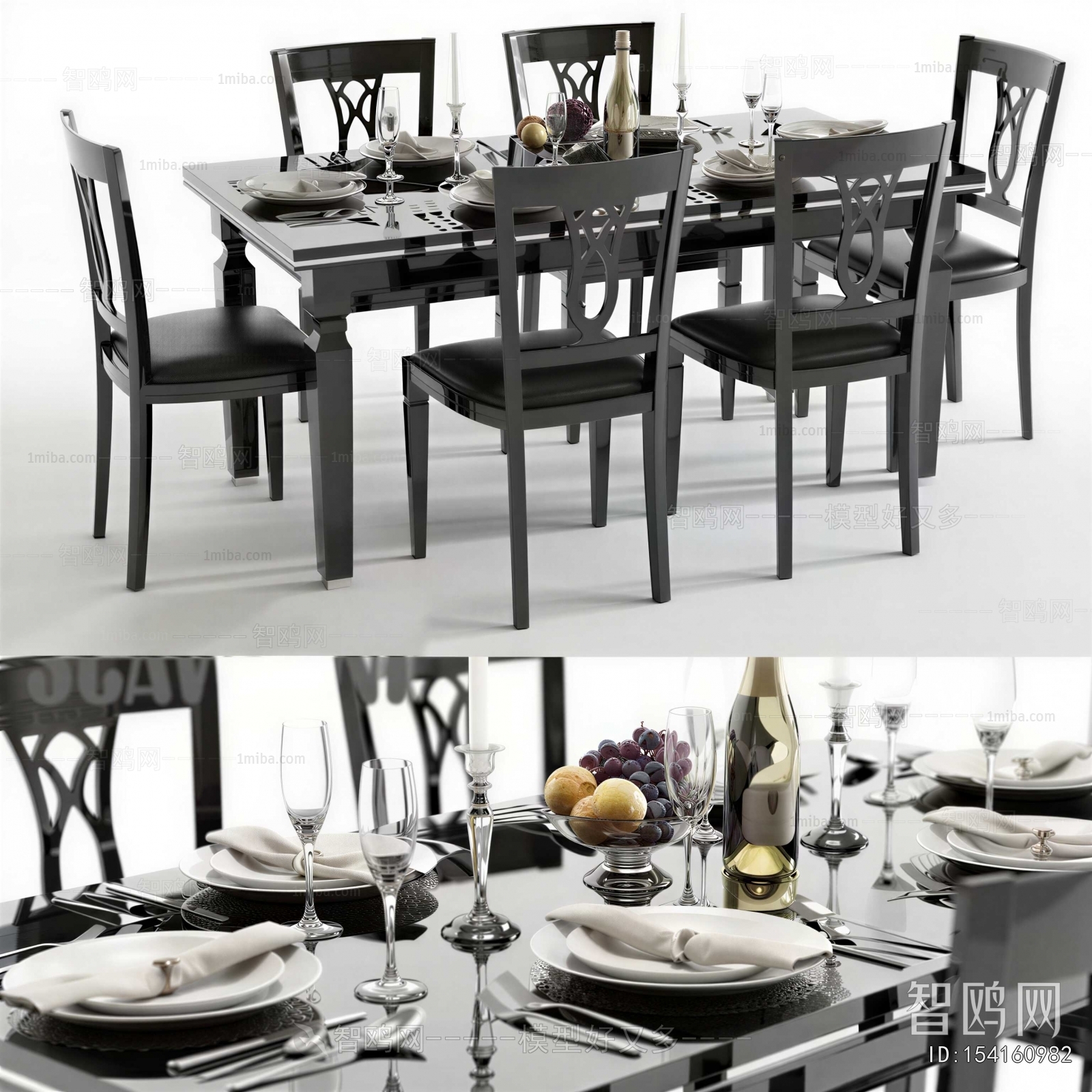 American Style Dining Table And Chairs