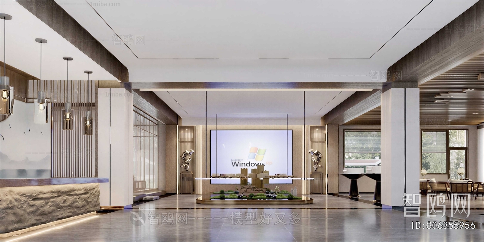 New Chinese Style Reception Hall