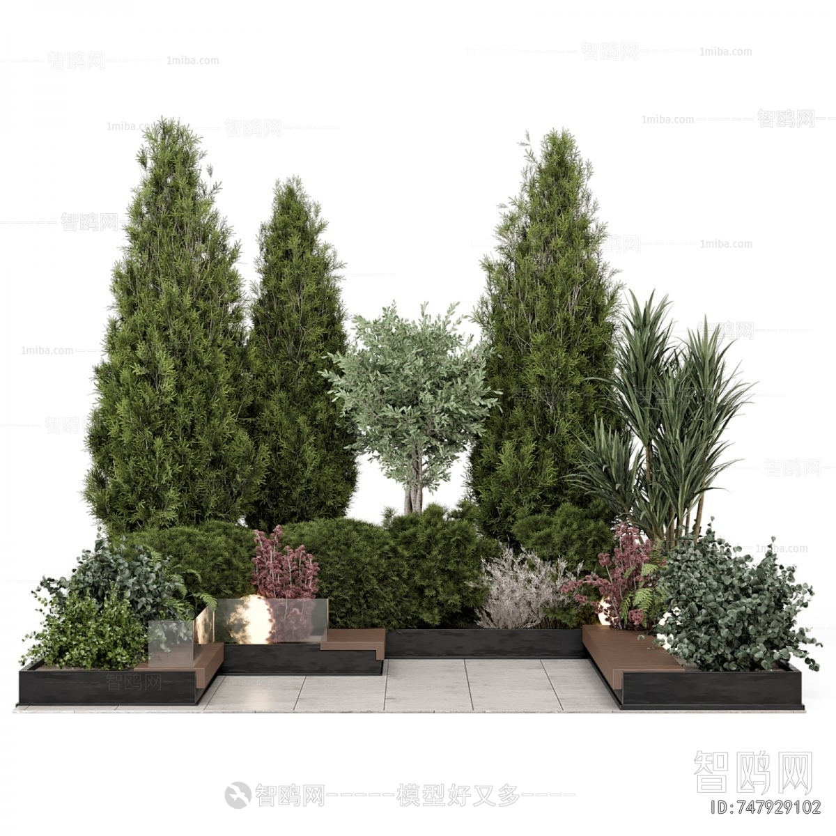 Modern Flower Bed, Flower Bowl, Flower Box