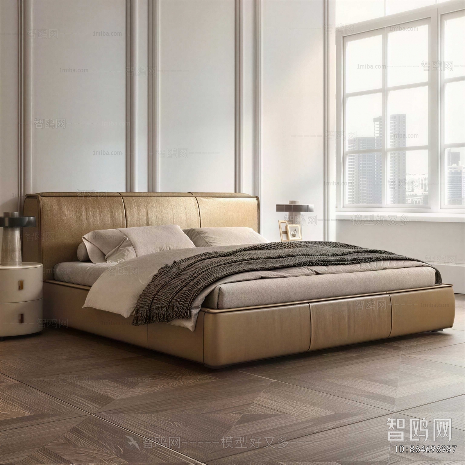 Modern Double Bed