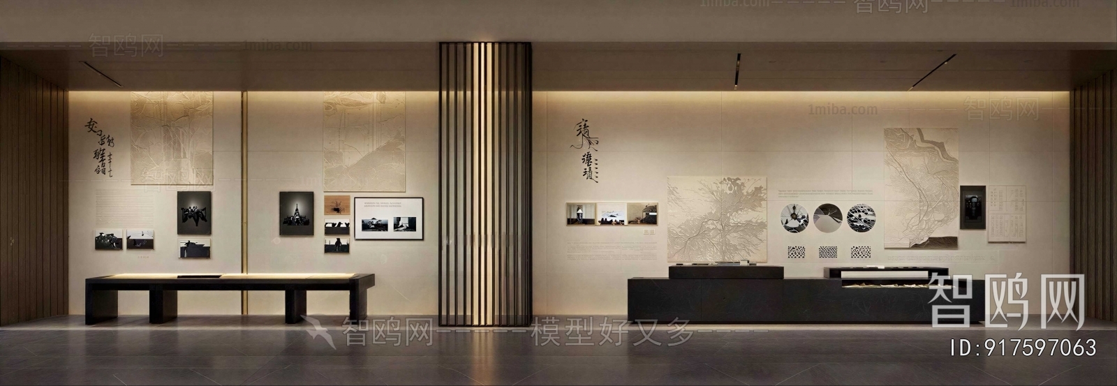 New Chinese Style Exhibition Hall