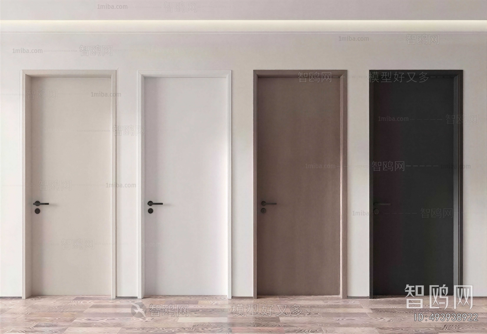 Modern Single Door