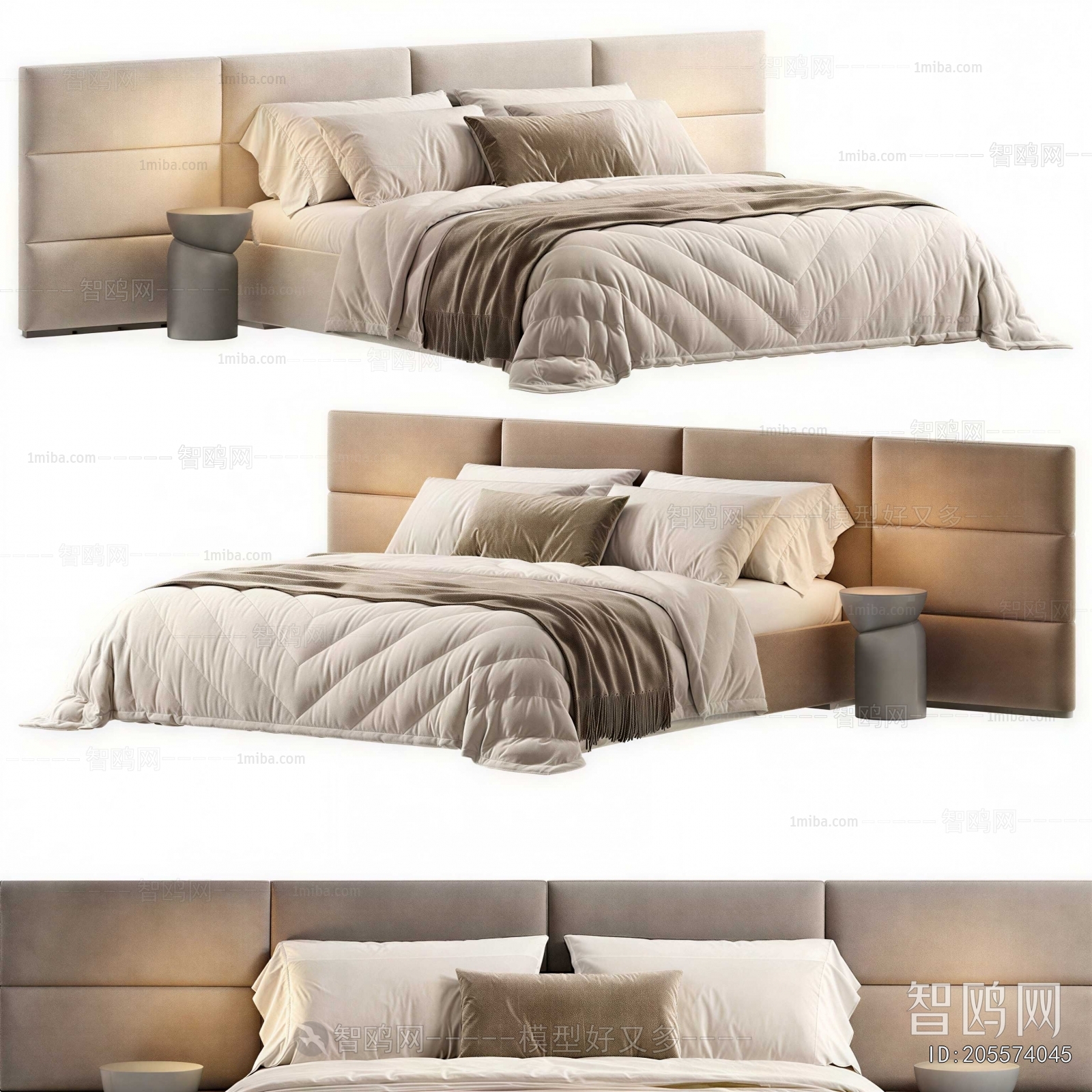 Modern Double Bed
