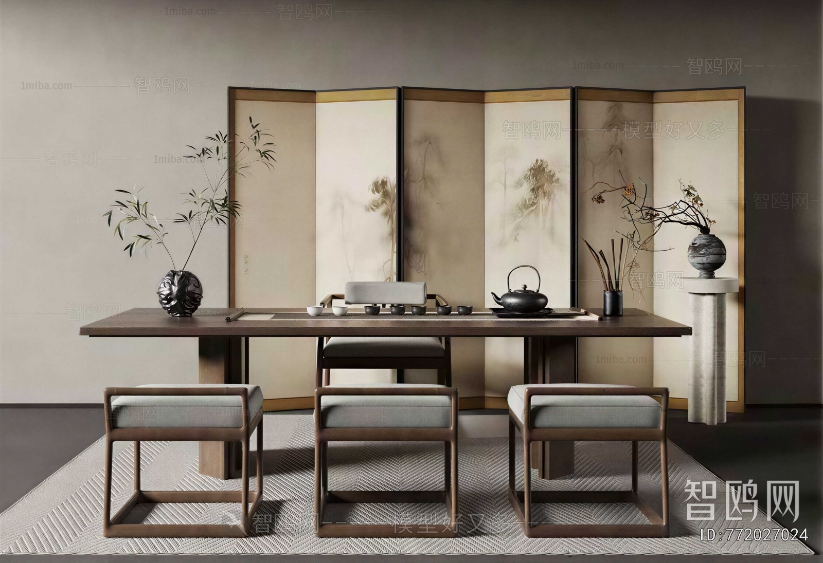 New Chinese Style Tea Tables And Chairs