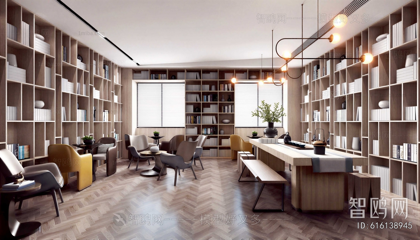 Modern Bookstore Book Bar