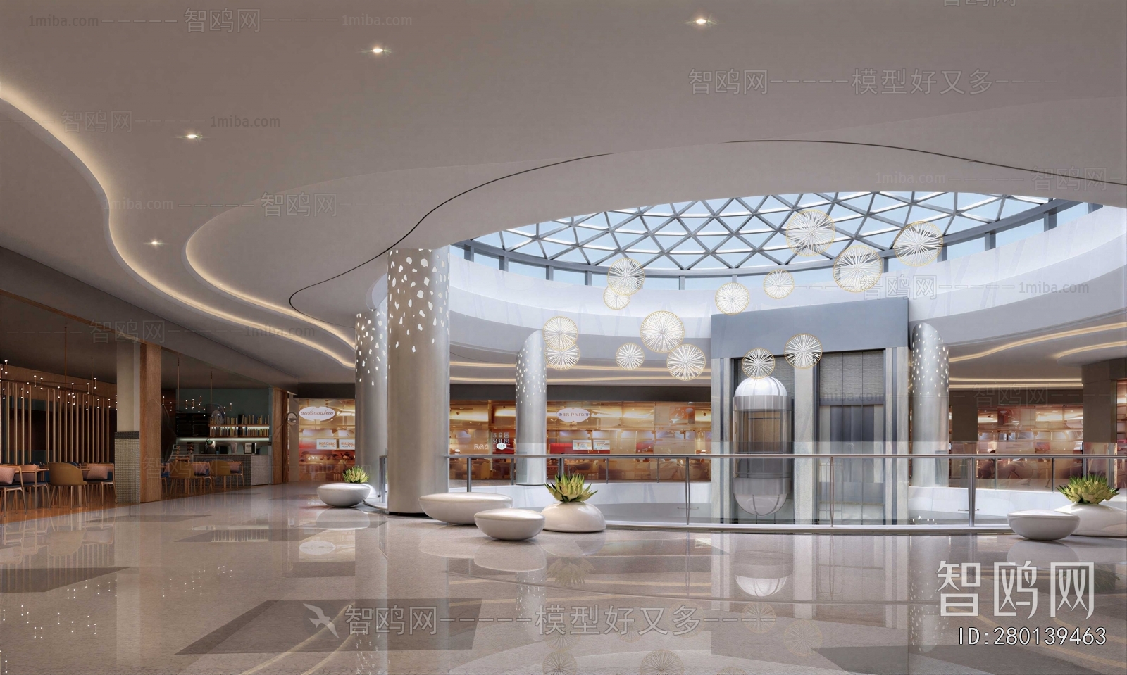 Modern Shopping Mall