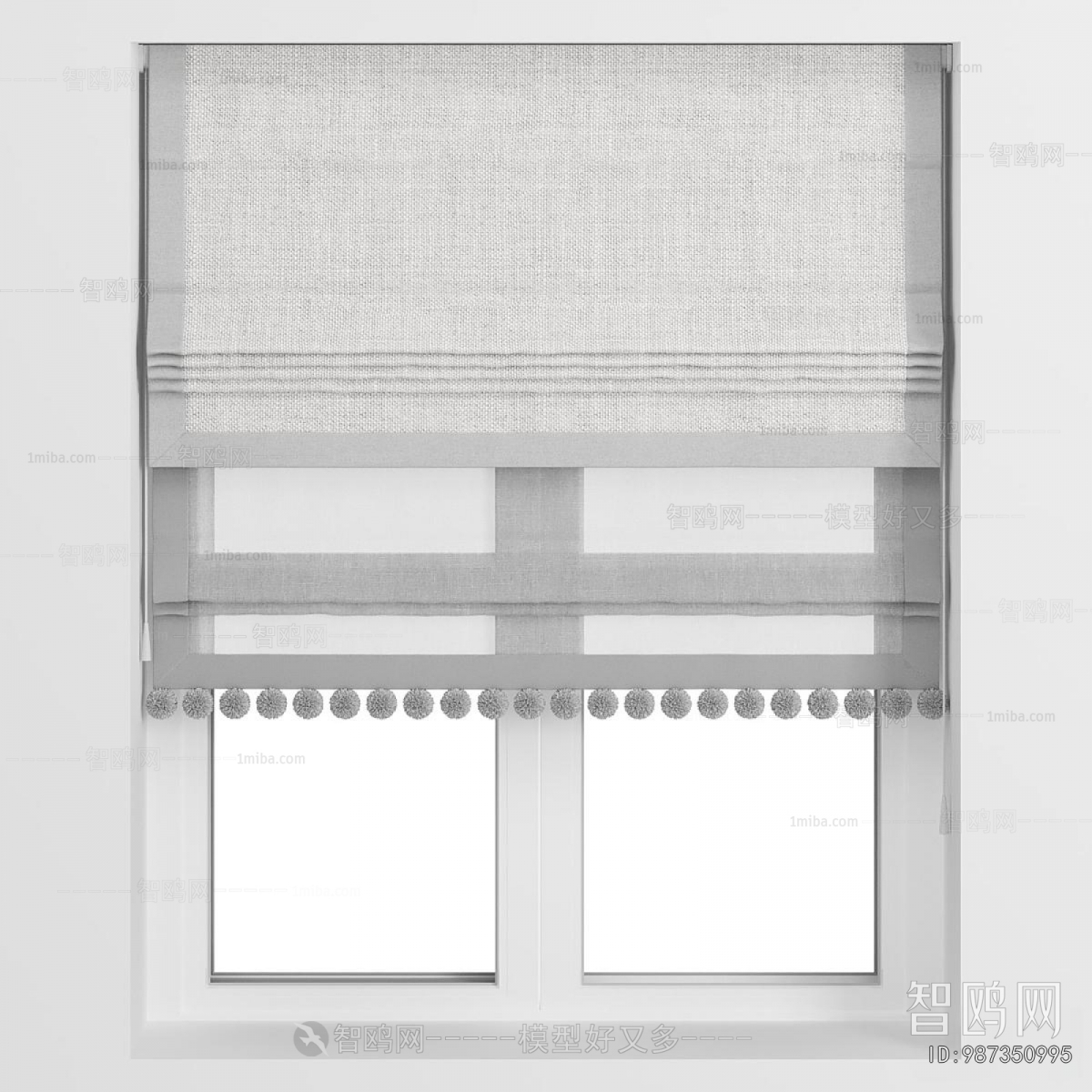 Modern Roman Curtain